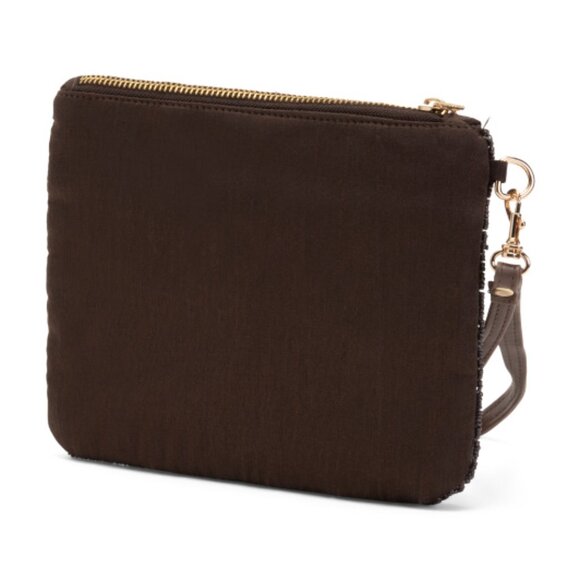 SINCERELY JULES Single Espresso Martini Beaded Wristlet Pouch - NWT Viral TikTok - Picture 4 of 6